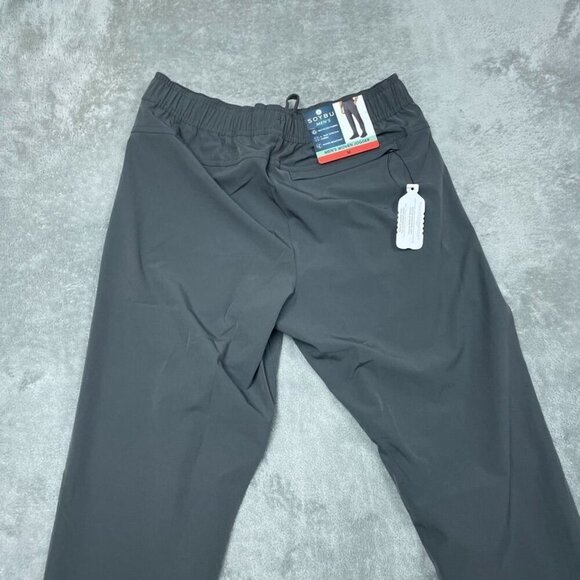 Soybu Mens Woven Jogger Recycled 4-Way Stretch M Gray a0408 - Picture 7 of 8